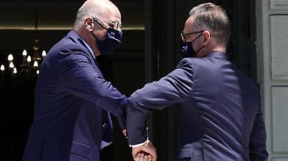 Ελληνογερμανικό μήνυμα στην Τουρκία για τις προκλήσεις - Τι είπαν Δένδιας, Μάας