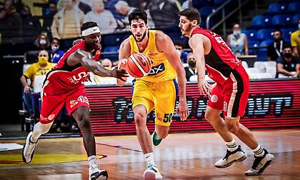 Ισοφάρισε η Χάποελ του Καστρίτη την Μακάμπι του Σφαιρόπουλου