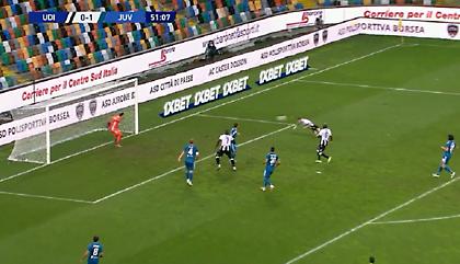 Το έφερε στα... ίσα η Ουντινέζε (video)