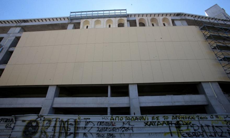 Προχωράει το εξωτερικό… ντύσιμο της «Αγια-Σοφιάς» (pics)