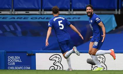 Διπλό χτύπημα στις καθυστερήσεις του πρώτου μέρους για την Τσέλσι (vids)