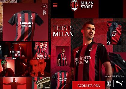 Η νέα φανέλα της Μίλαν (video/pics)