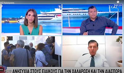 Δημόπουλος στον ΣΚΑΪ: Πού οφείλεται η αύξηση των κρουσμάτων σε Αθήνα και Θεσσαλονίκη