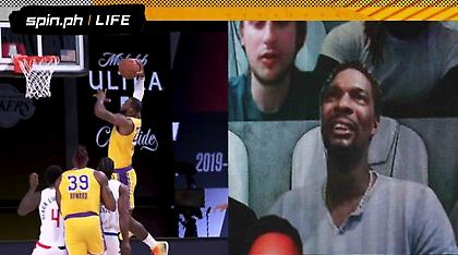 Ο Κρις Μπος ήταν... ψηφιακός θεατής στο Λέικερς-Κλίπερς (pic)