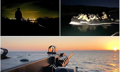 Ξενύχτησαν στους βράχους οι Έλληνες κομάντος