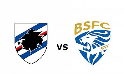 Live: Μπρέσια-Σαμπντόρια