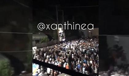 Απίστευτες εικόνες συνωστισμού σε γλέντια στην Ξάνθη (video)