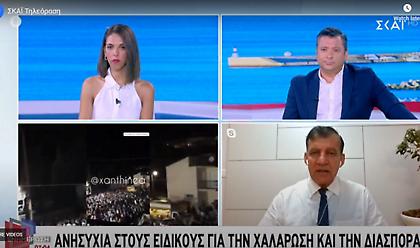 Δημόπουλος στον ΣΚΑΪ: Εντός των τειχών ο υψηλότερος κίνδυνος μετάδοσης του ιού και όχι από εξωτερικό