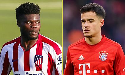 Κουτίνιο, Παρτέι και Γουίλιαν στην κορυφή της μεταγραφικής λίστας του Αρτέτα