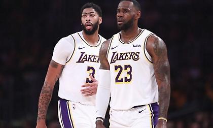 Λέικερς: Παραμένουν αήττητοι όταν ΛεΜπρον & Ντέιβις σκοράρουν 60+ πόντους! (photo – videos)