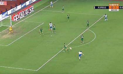 Απίθανο γκολ στην Κίνα (video)