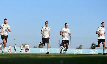 Στο γυμναστήριο η πρώτη προπόνηση του Παναθηναϊκού