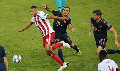 Ο Ολυμπιακός μοναδική ομάδα που τρόμαξε φέτος την Μπάγερν στο Τσάμπιονς Λιγκ!