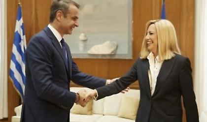 Συνομιλία Μητσοτάκη-Γεννηματά για εξελίξεις στην ανατολική Μεσόγειο