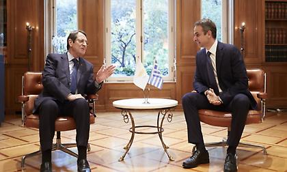 Επικοινωνία Μητσοτάκη - Αναστασιάδη - Τι είπαν για τα μέτρα κατά της τουρκικής προκλητικότητας