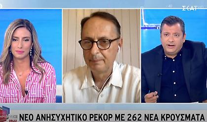 Σύψας σε ΣΚΑΪ: Όσοι γυρίζουν από διακοπές να μην έρχονται σε επαφή με ευπαθείς ομάδες