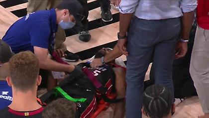 Αποχώρησε με φορείο ο Τζόουνς! (video)