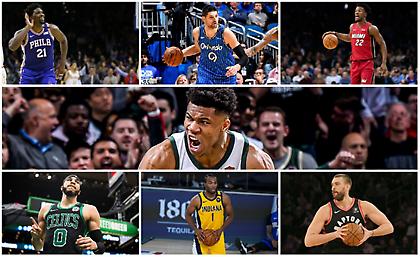 Ανατολικά playoffs: Δύο ακλόνητα φαβορί και δύο ανοιχτά ζευγάρια