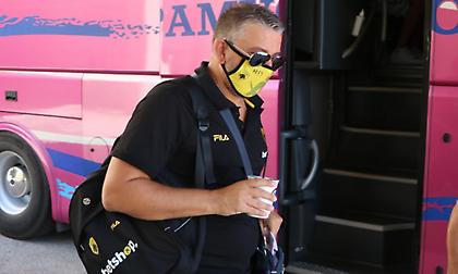 Αναχώρησε για Γιάννενα η ΑΕΚ (pics)