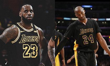 Λέικερς: Με μαύρες εμφανίσεις για να τιμήσουν τον Κόμπι