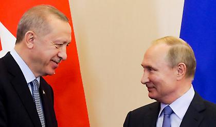 Επικοινωνία Πούτιν – Ερντογάν για την Ανατολική Μεσόγειο
