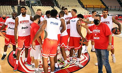 Η πρώτη προπόνηση του Ολυμπιακού (video)