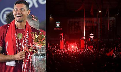 Έσπασε το πρωτόκολλο ο Λόβρεν και πήγε στους πανηγυρισμούς του Άνφιλντ