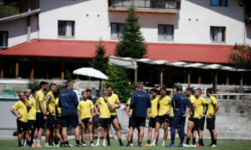 Ασκήσεις και μπάλα στον Άρη