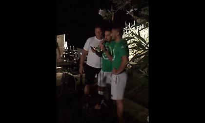 Μεράκλωσαν με Καρρά οι παίκτες του Παναθηναϊκού (video)