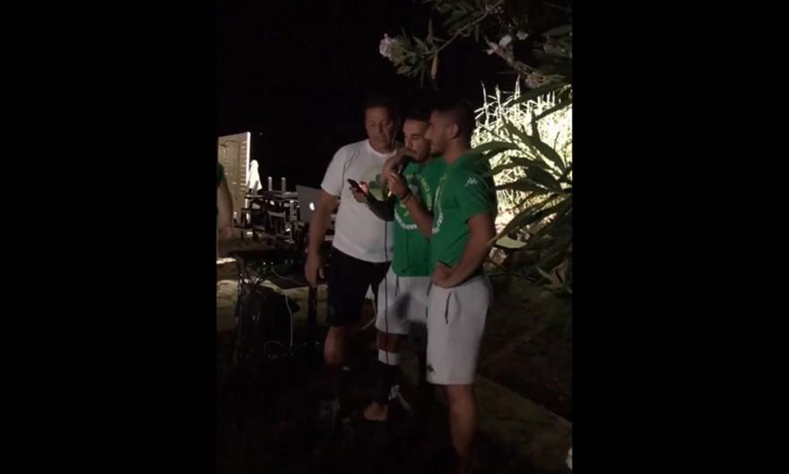 Μεράκλωσαν με Καρρά οι παίκτες του Παναθηναϊκού (video)