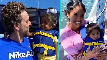 Ο Γκασόλ έκανε βόλτα με σκάφος με την οικογένεια του Κόμπι (pic)