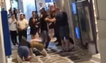 Οι μπουνιές του Μαγκουάιρ στη Μύκονο! (video)