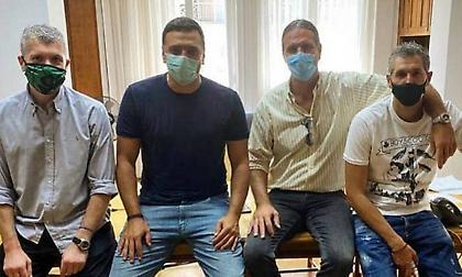 Παναθηναϊκός: Διαμαντίδης, Αλβέρτης και Καλαϊτζής συναντήθηκαν με τον Κικίλια (photo)