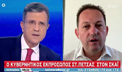 Πέτσας στον ΣΚΑΪ: Έρχονται μέτρα ενίσχυσης πολιτών που πλήττονται από την πανδημία κορωνοϊού