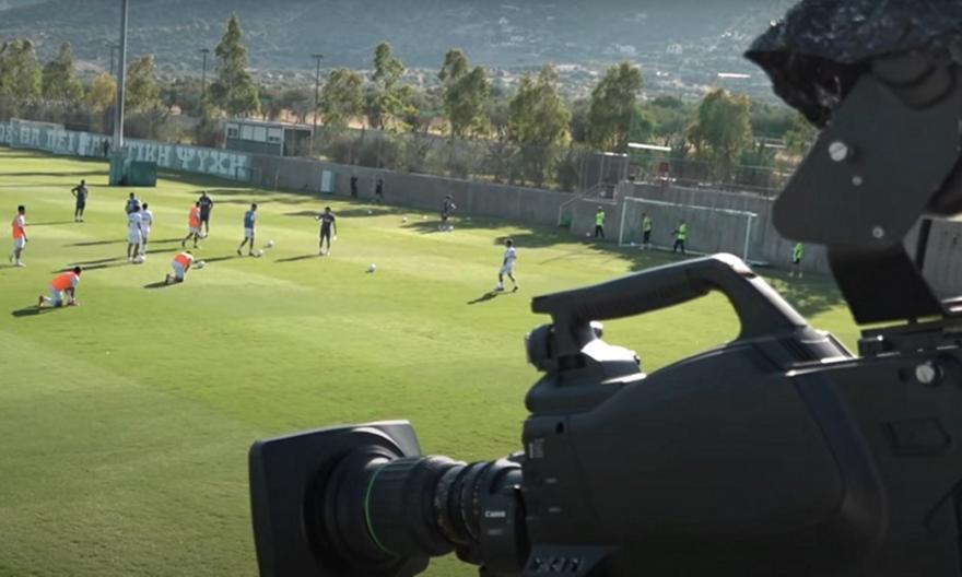 Η παρακάμερα από το φιλικό του Παναθηναϊκού