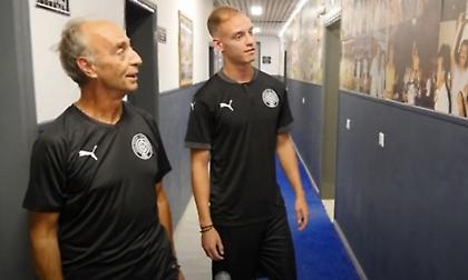 Η ξενάγηση του Διαμαντή από τον Τσινό (video)