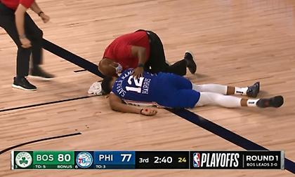 Η άτσαλη... προσγείωση και ο τραυματισμός του Τομπάιας Χάρις (video)