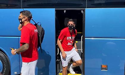 Έφυγε για Μέτσοβο ο Ολυμπιακός (pics)