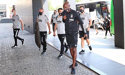 Η άφιξη της Μπεσίκτας στη Θεσσαλονίκη (pics)