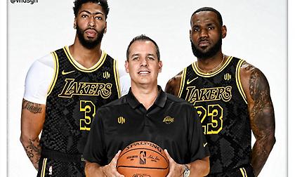 Τιμούν τη μνήμη του Κόμπι με μία ιδιαίτερη εμφάνιση οι Λέικερς