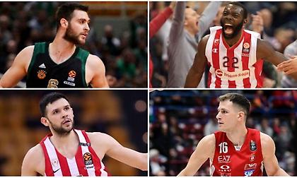 Παναθηναϊκός – Ολυμπιακός: Οι παίκτες με θητεία στο NBA και οι συμμετοχές τους