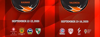 Με Ζαλγκίρις ο Παναθηναϊκός, με Βιλερμπάν ο Ολυμπιακός στα τουρνουά της Ευρωλίγκας