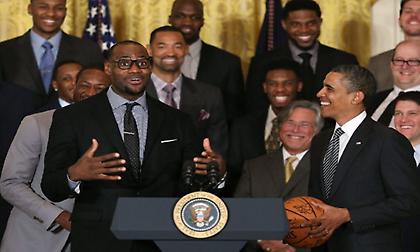 ΛεΜπρόν-Πολ: Συμβουλεύτηκαν Ομπάμα πριν την επανέναρξη των playoffs