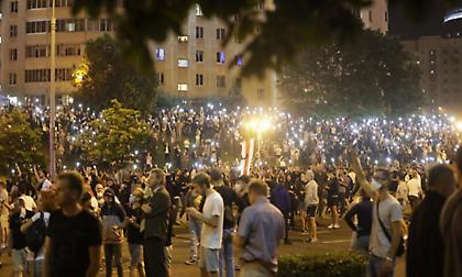 Λευκορωσία: Συλλήψεις 125 διαδηλωτών στην πρωτεύουσα Μινσκ