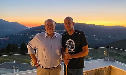 Στο Μέτσοβο ο Παναγιώτης Αγγελόπουλος (pics)