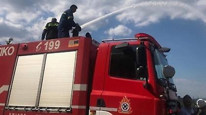 Φωτιά στη Ζάκυνθο: Κινητοποίηση της Πυροσβεστικής