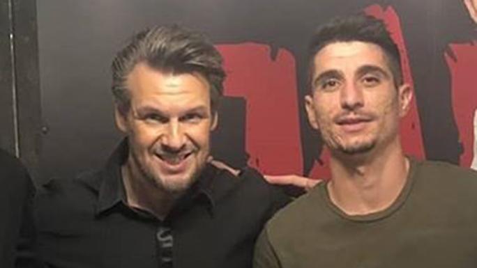 Οι «κιτρινόμαυρες» ευχές του Πάνου Κιάμου στον Πέτρο Μάνταλο (pic)