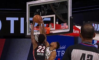 Στην πρώτη θέση του Top 5 η τάπα του Γιάννη στον Μπάτλερ (video)