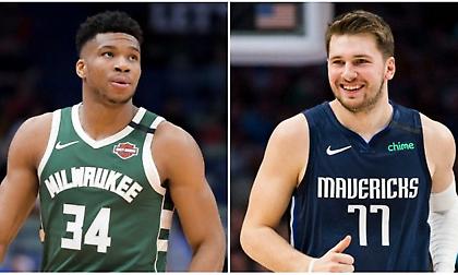 Ο Λούκα και ο Γιάννης κάνουν ευρωπαϊκό το NBA