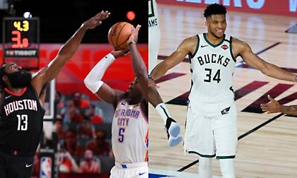 NBA: Με Γιάννη να... πασάρει και Χάρντεν να ταπώνει το Top-5